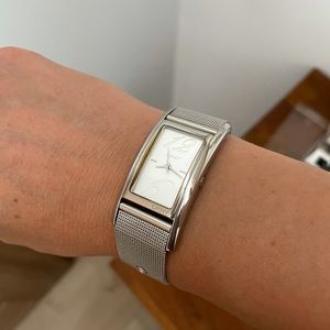 DKNY stainless steel mesh women's watch